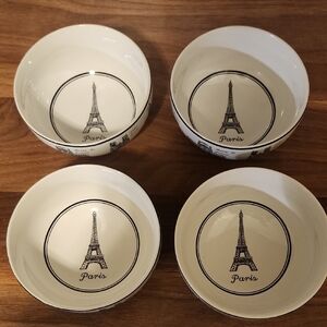 222 Fifth "Around The City" Paris Cereal Bowls - Set of 4